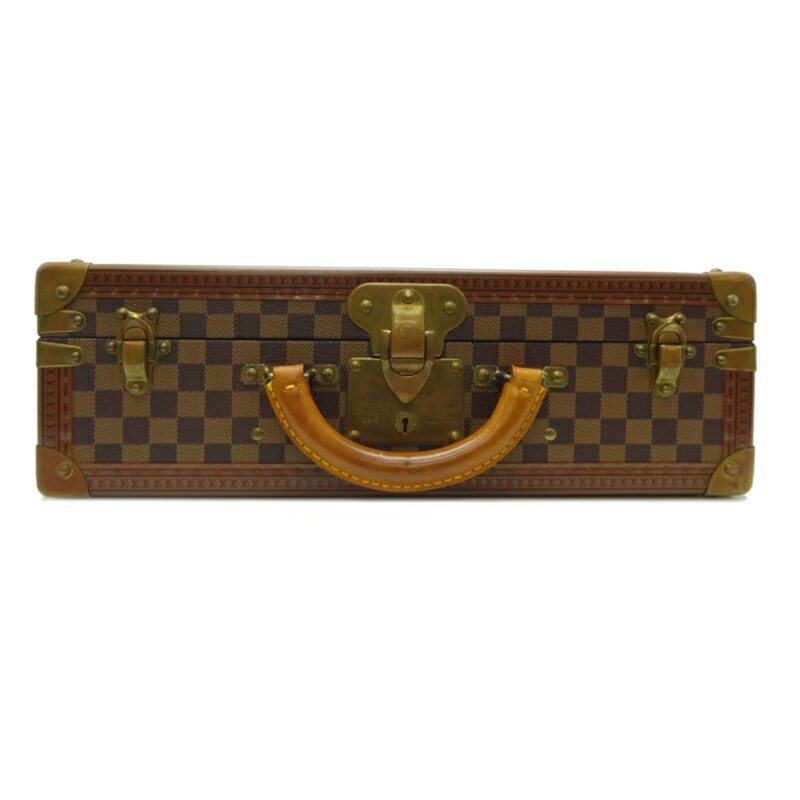 LOUIS VUITTON Damier N21341 Women's Handbag Damier Canvas,Ebene - Logoexplore - Image 7