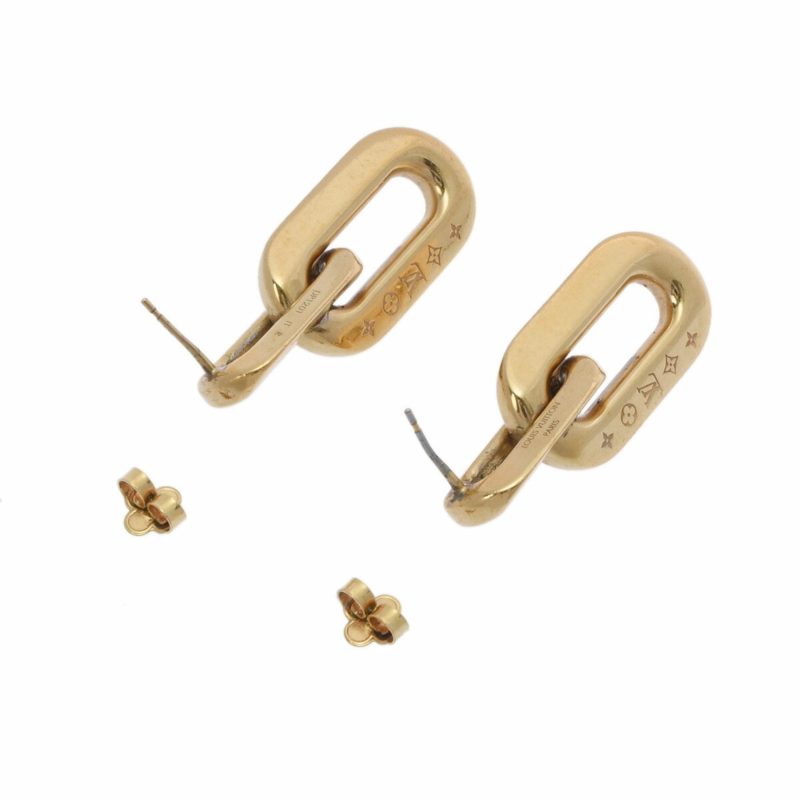 LOUIS VUITTON Book Dreil Double 2 Mayon PM MP2990 Ladies GP Earrings - Logoexplore - Image 5