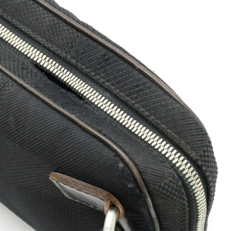 LOUIS VUITTON Damierjean Acrobatic Body Bag Waist Canvas Noir Black M93620 - Logoexplore - Image 8
