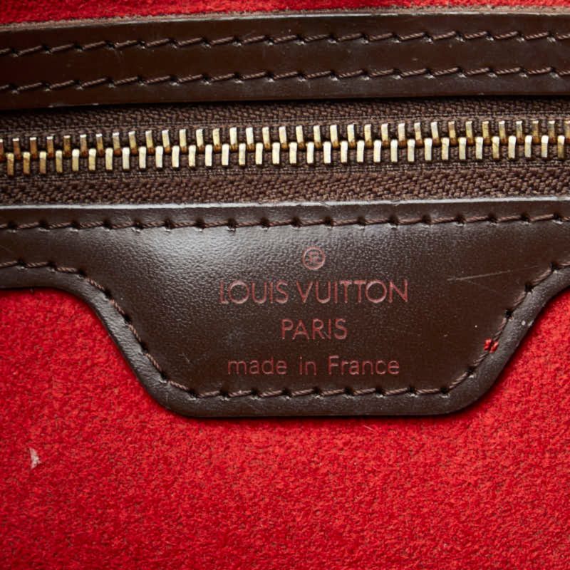 LOUIS VUITTON Damier Ebene Hampstead PM Tote Bag N51205 Brown PVC Leather Women's - Logoexplore - Image 9