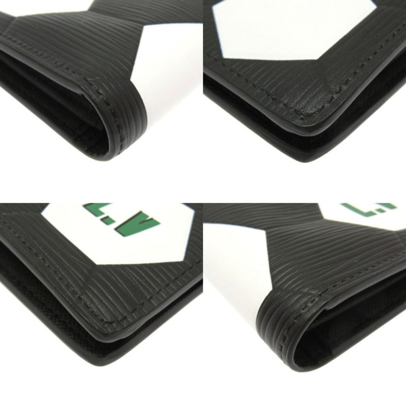 Louis Vuitton Epi Portofeuil Brothers 2018 FIFA World Cup Limited M63294 Long Wallet Black 0203 LOUIS VUITTON Men's - Logoexplore - Image 3