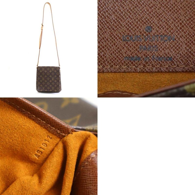 LOUIS VUITTON Diagonal Shoulder Bag Monogram Musette Salsa Long Canvas Brown Unisex M51387 - Logoexplore - Image 5