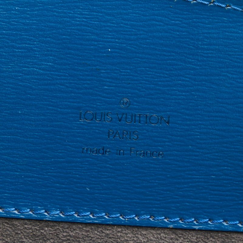Louis Vuitton Epi Cluny One Shoulder Bag M52255 Toledo Blue Leather Ladies LOUIS VUITTON - Logoexplore - Image 6