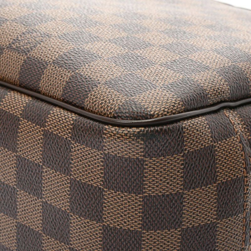 Louis Vuitton Damier Deauville SP Order Brown N47272 Women's Canvas Handbag - Logoexplore - Image 9