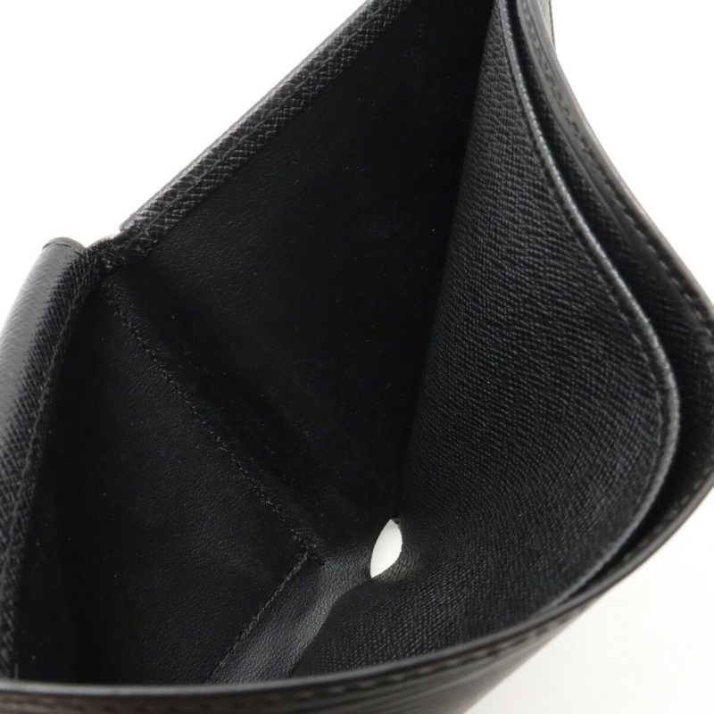 LOUIS VUITTON Epi Portefeuille Marco Bifold Wallet Soft Leather Noir Black M63652 - Logoexplore - Image 5