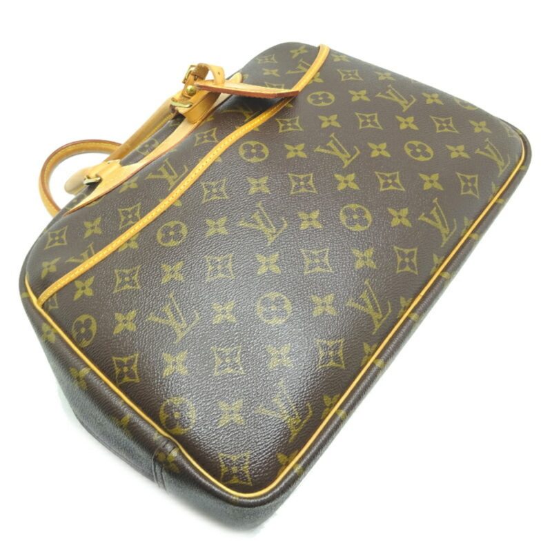 LOUIS VUITTON Deauville [Bowling Vanity] Women's Handbag M47270[] Monogram Ebene [Brown] - Logoexplore - Image 3