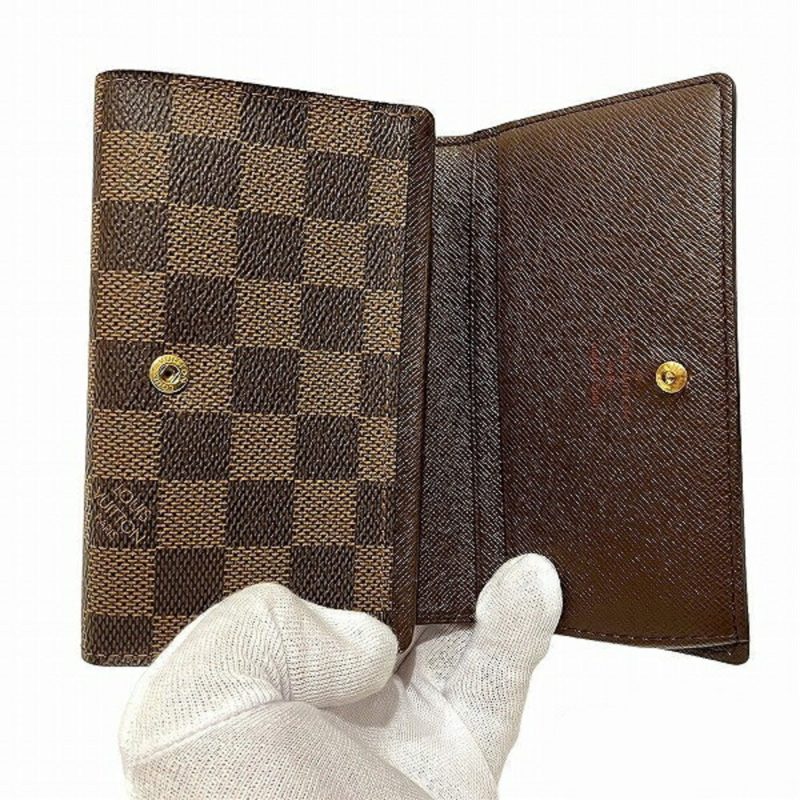 LOUIS VUITTON Damier Portefeuille Tresor N617362 Bifold Wallet Unisex - Logoexplore - Image 2