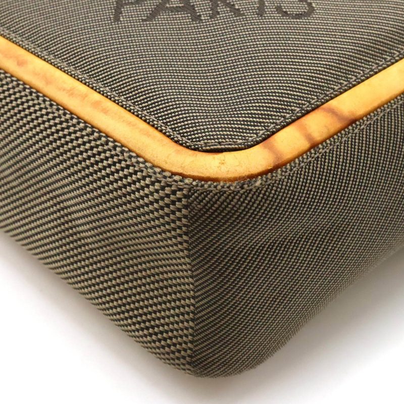 LOUIS VUITTON Damiergeant Citadin Shoulder Bag Canvas Tail Khaki M93040 - Logoexplore - Image 3