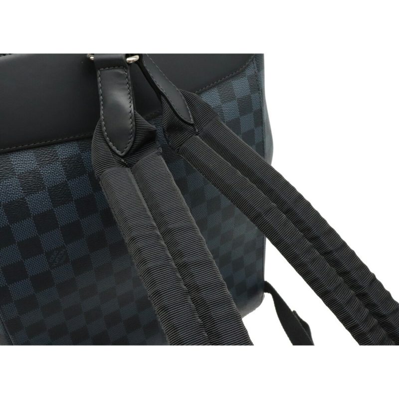 Louis Vuitton Damier Cobalt Newport Backpack Rucksack Daypack PVC N41586 - Logoexplore - Image 6
