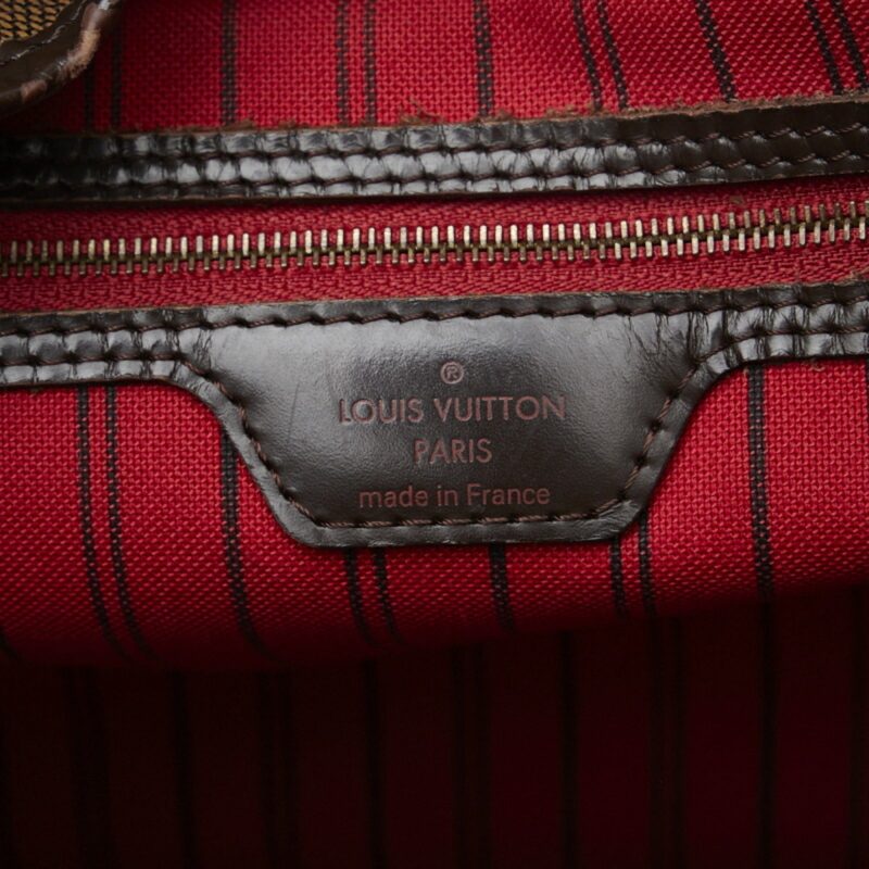 LOUIS VUITTON Damier Delightful PM Shoulder Bag N41459 Brown PVC Leather Women's - Logoexplore - Image 10