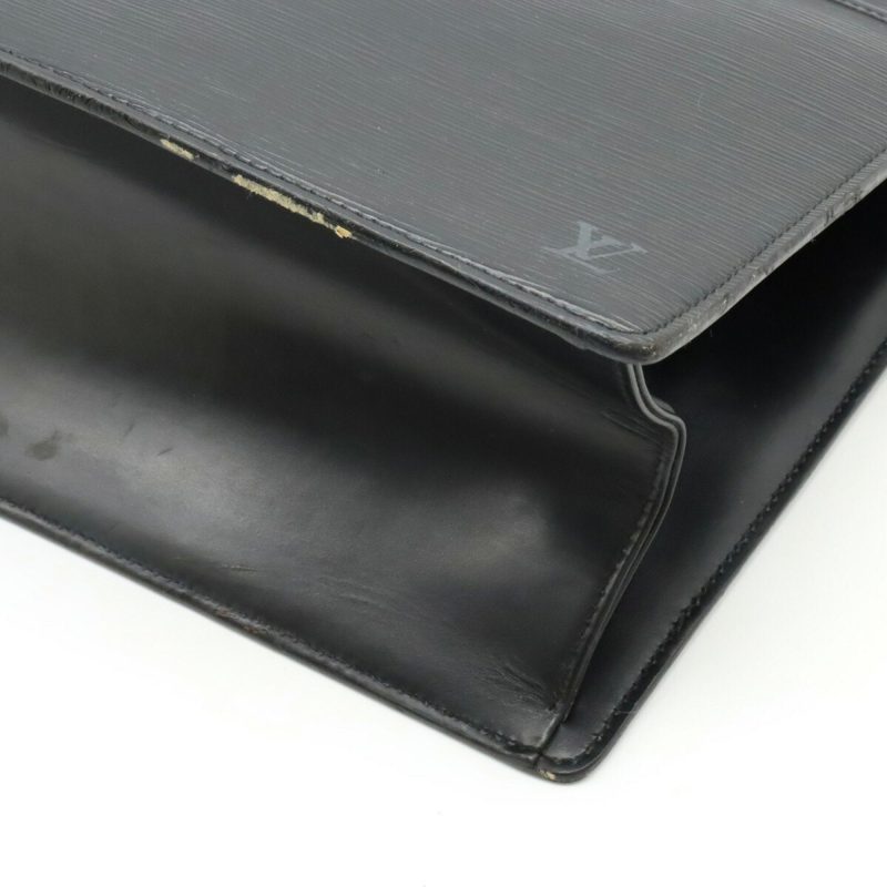 LOUIS VUITTON Epi Riviera Handbag Noir Black M48182 - Logoexplore - Image 3