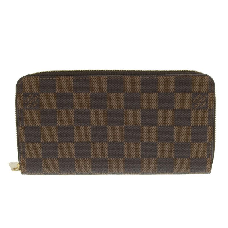Louis Vuitton Damier Zippy Wallet Round Zipper Long Rose Ballerine N60046 - Logoexplore