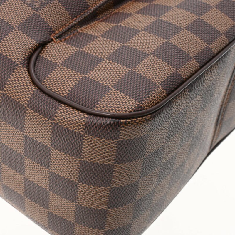 LOUIS VUITTON Damier Olaf MM Brown N41441 Men's Canvas Shoulder Bag - Logoexplore - Image 6