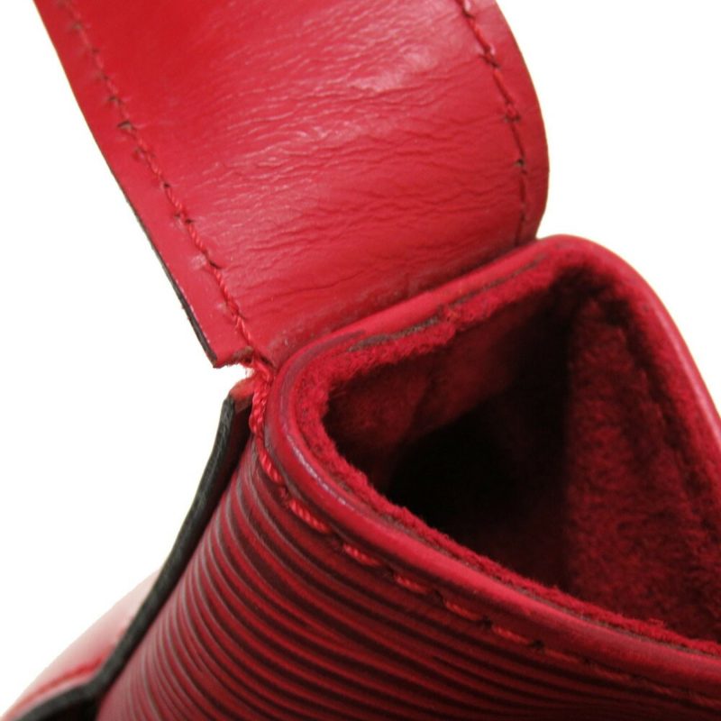 LOUIS VUITTON Epi Sac De Paul PM Castilian Red M80207 Shoulder Bag - Logoexplore - Image 9