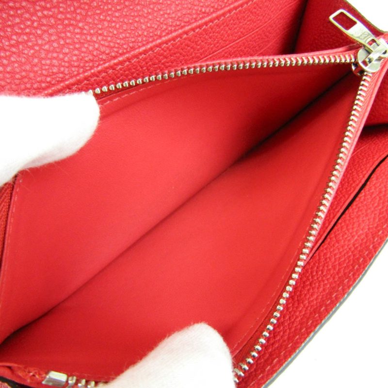 LOUIS VUITTON Empreinte Sarah Wallet M61181 Women's Leather Long Wallet [bi-fold] Cerise - Logoexplore - Image 4