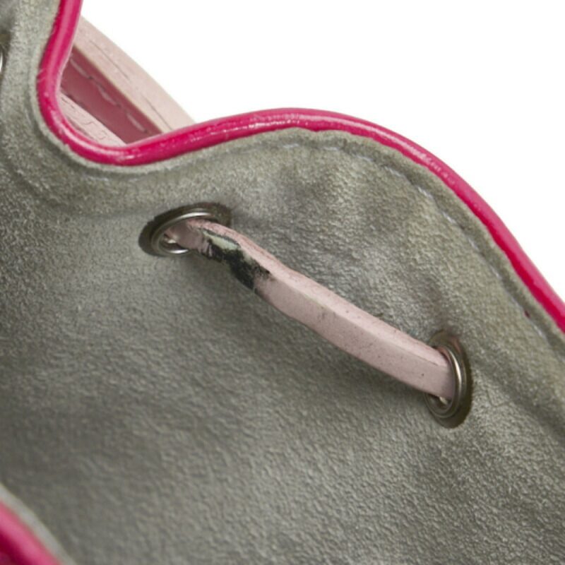 LOUIS VUITTON Epi Nano Noe Shoulder Bag M42502 Pink Navy PVC Leather Women's - Logoexplore - Image 8