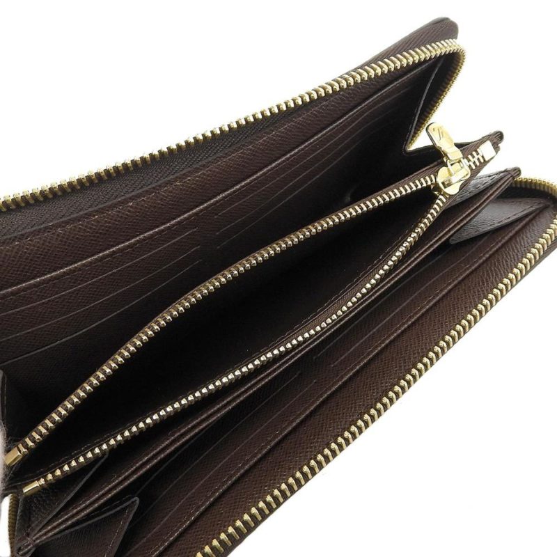 Louis Vuitton Damier Ebene Zippy Wallet Round Zipper Long N41661 - Logoexplore - Image 3