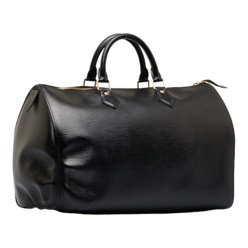 LOUIS VUITTON Epi Speedy 35 Handbag Boston Bag M42992 Noir Black Leather Ladies - Logoexplore - Image 2