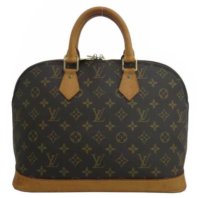 Louis Vuitton Handbag Monogram Alma Brown Canvas Bag Ladies M51130 - Logoexplore