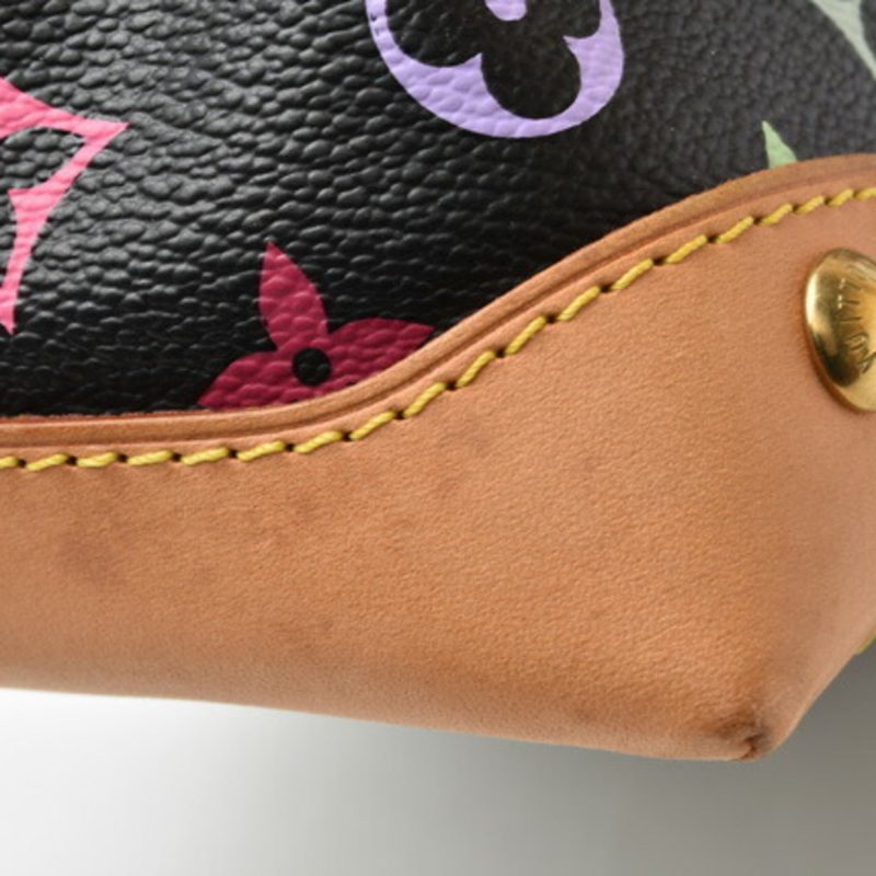 Louis Vuitton Handbag LOUIS VUITTON Audra Monogram Multicolor Noir / Black M40048 - Logoexplore - Image 5