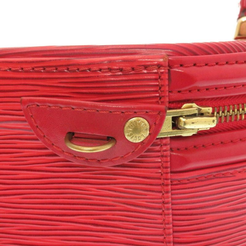 Louis Vuitton Epi Cannes Castilean Red M48037 Handbag Bag - Logoexplore - Image 8