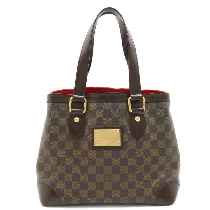 LOUIS VUITTON Damier Hampstead PM Tote Bag Shoulder N51205 - Logoexplore