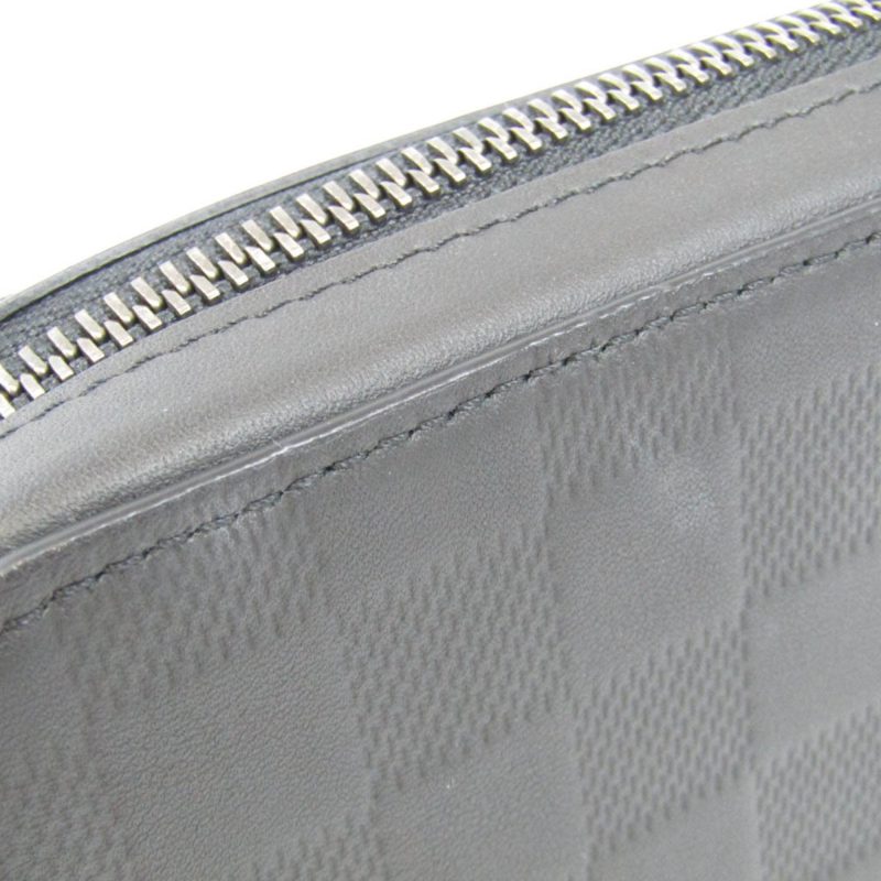 LOUIS VUITTON Damier Infini Zippy XL Wallet N61254 Men's Damier Infini Long Bill Wallet [bi-fold] Onyx - Logoexplore - Image 6