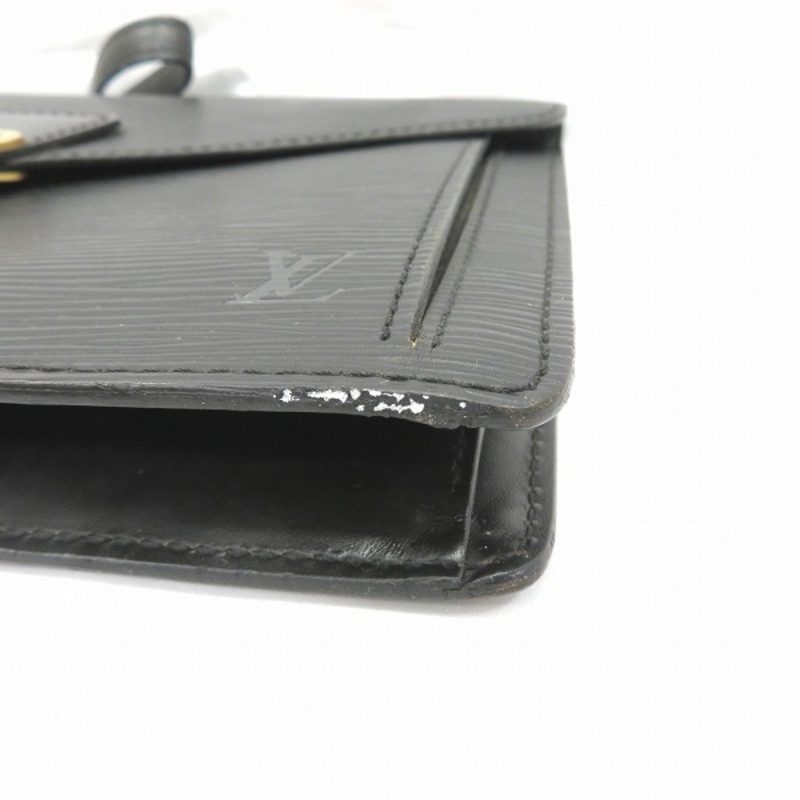 LOUIS VUITTON Epi Pochette Serie Dragonne M52612 Bag Clutch Second Men's - Logoexplore - Image 4
