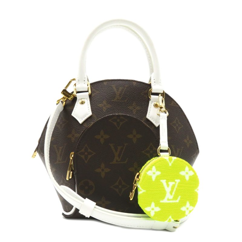 LOUIS VUITTON Ellipse BB Brown White Monogram PVC coated canvas M20752 - Logoexplore