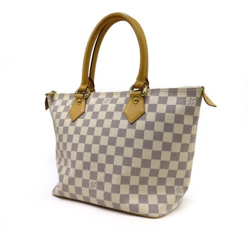 LOUIS VUITTON Damier Azur Saleya PM N51186 Handbag - Logoexplore - Image 9