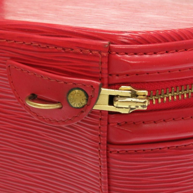 Louis Vuitton Epi Cannes Castilean Red M48037 Handbag Bag - Logoexplore - Image 6