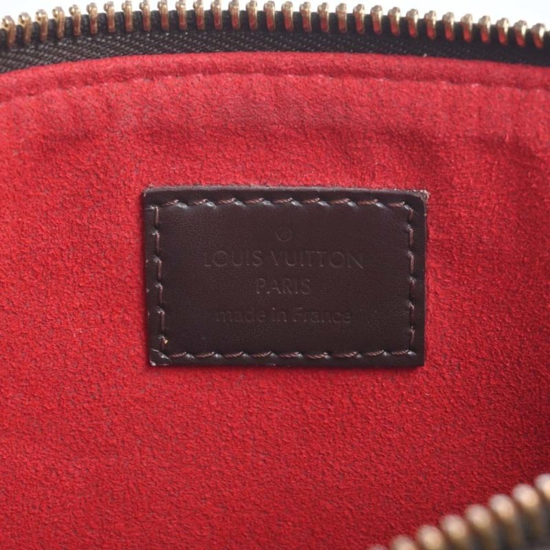 LOUIS VUITTON Damier Twice Shoulder Bag N48259 Brown/Red Ladies - Logoexplore - Image 6