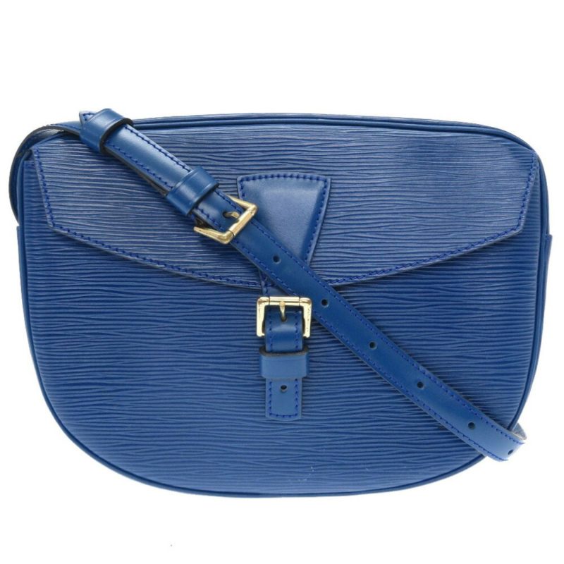 Louis Vuitton Epi Genefille Blue M52155 Shoulder Bag LV 0146 LOUIS VUITTON - Logoexplore