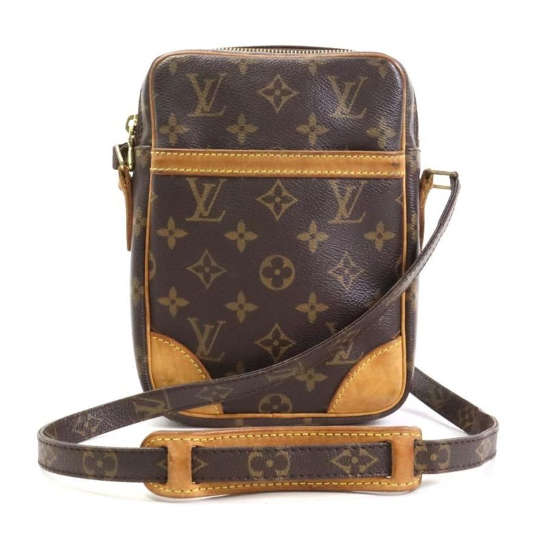 LOUIS VUITTON Crossbody Shoulder Bag Monogram Danube Canvas Brown Unisex M45266 - Logoexplore