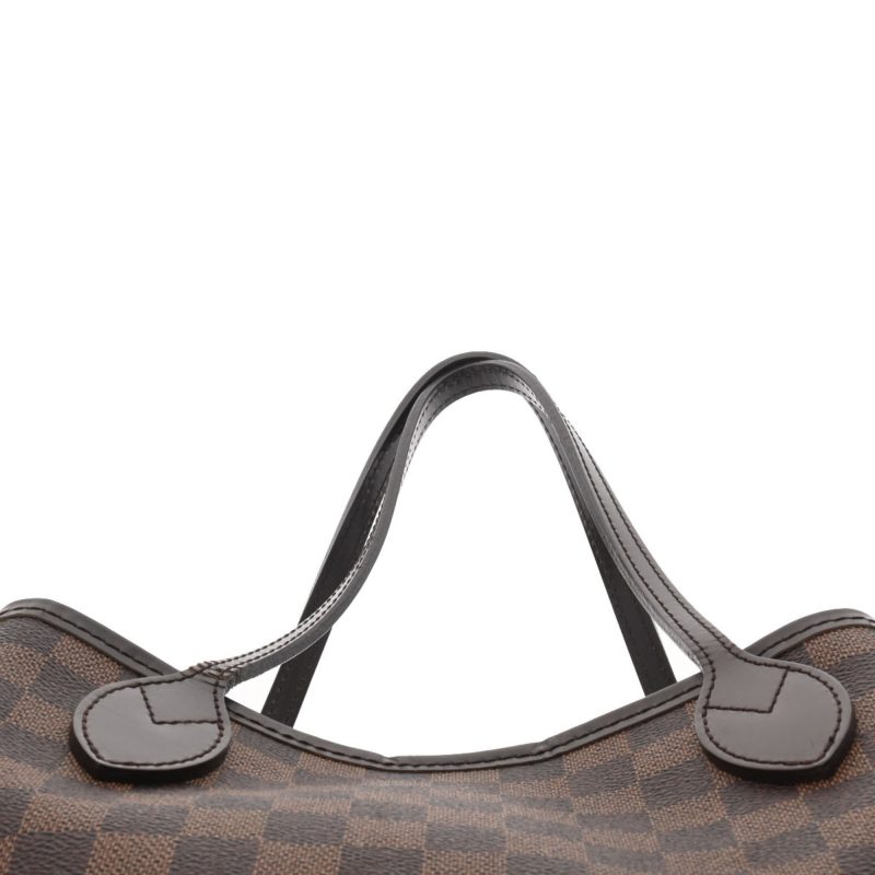 LOUIS VUITTON Damier Neverfull PM Brown N51109 Ladies Canvas Handbag - Logoexplore - Image 4
