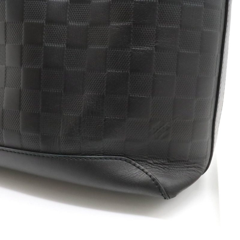 LOUIS VUITTON Damier Infini Discovery MM Shoulder Bag Onyx Black N42417 - Logoexplore - Image 9