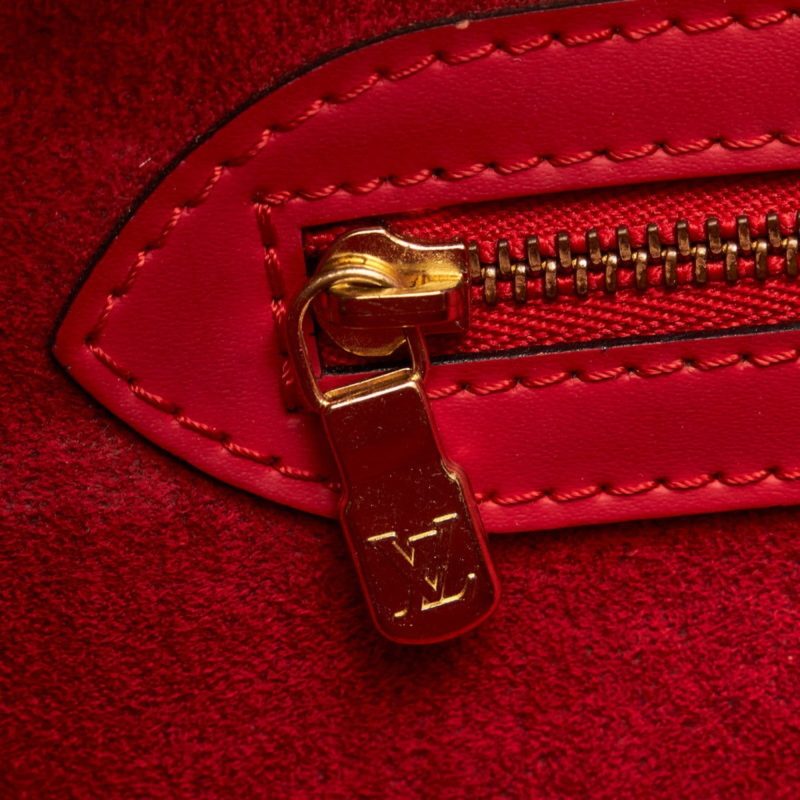 Louis Vuitton Epi Lussac Shoulder Bag M52287 Castilian Red Leather Ladies LOUIS VUITTON - Logoexplore - Image 6
