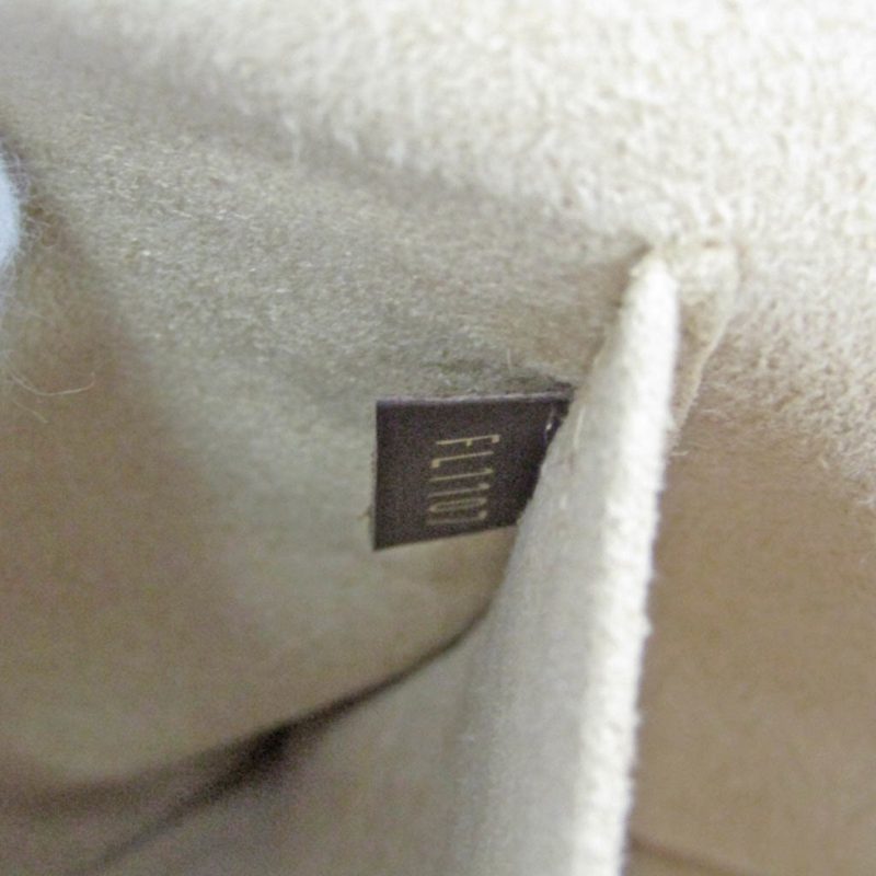 LOUIS VUITTON Damier Jersey N44022 Women's Tote Bag Cream,Ebene - Logoexplore - Image 9