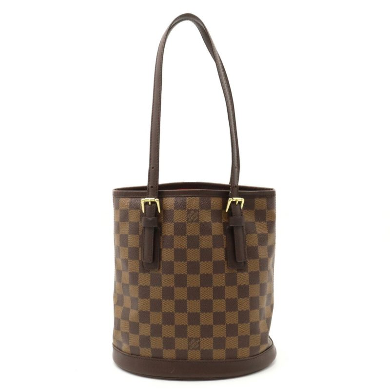 LOUIS VUITTON Damier Male bucket type shoulder bag tote pouch shortage N42240 - Logoexplore