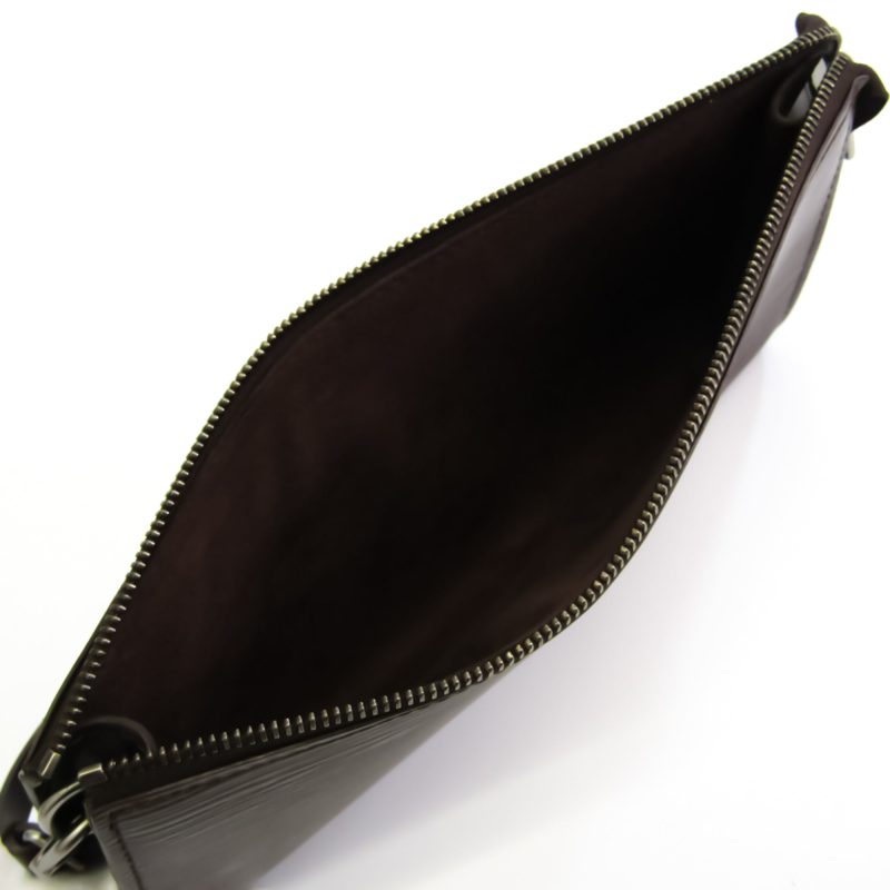 Louis Vuitton Epi Pochette Accessoires 24 M5294D Handbag Mocha - Logoexplore - Image 3