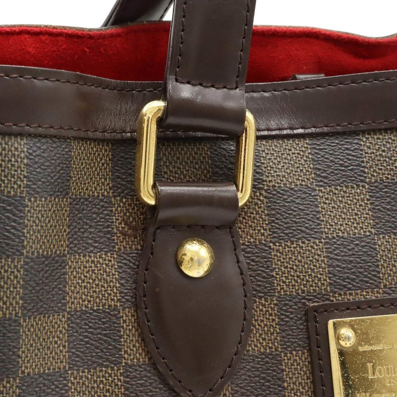 LOUIS VUITTON Damier Hampstead PM Tote Bag Shoulder N51205 - Logoexplore - Image 7