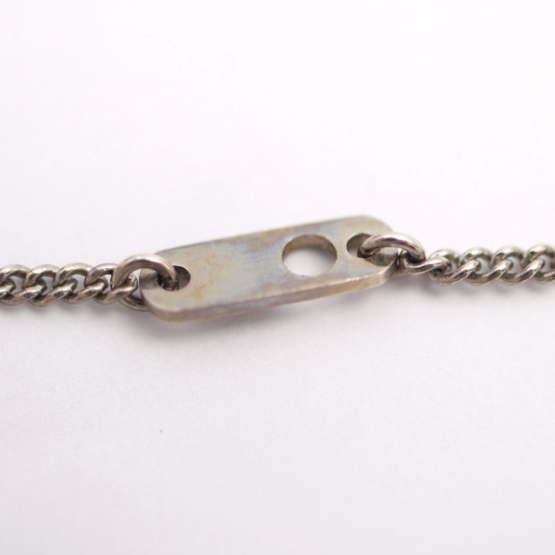 LOUIS VUITTON Collier Charm For Gentlemen Necklace MP2084 Metal Silver - Logoexplore - Image 5