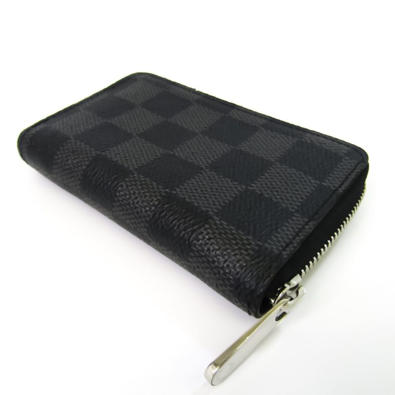 Louis Vuitton Damier Graphite Zippy Coin Purse N63076 Men's Damier Graphite Coin Purse/coin Case Damier Graphite - Logoexplore - Image 2