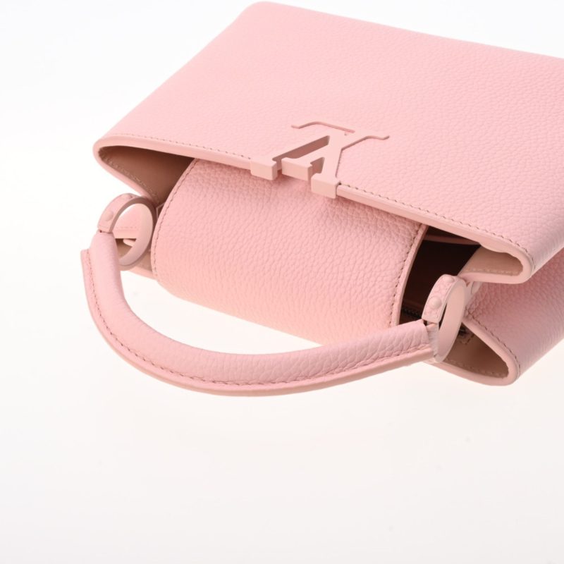 LOUIS VUITTON Capucines BB Audrose M55773 Ladies Taurillon Leather Handbag - Logoexplore - Image 3