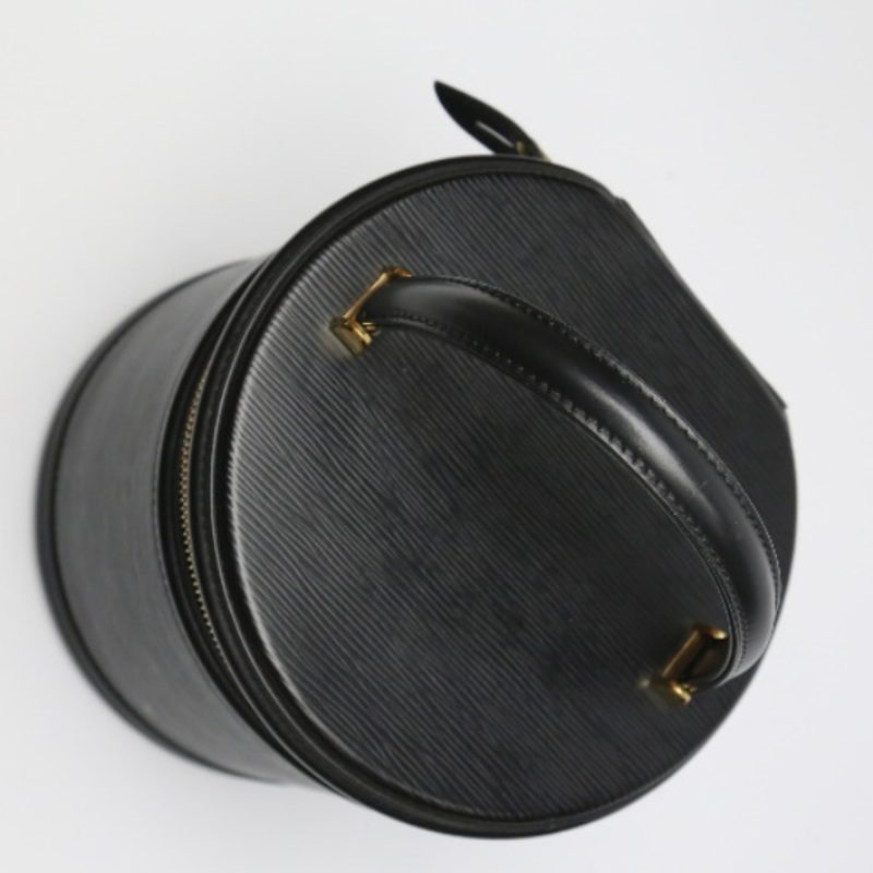 LOUIS VUITTON Cannes Epi Noir M48032  Creel Black Handbag LV - Logoexplore - Image 4