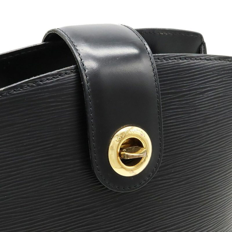LOUIS VUITTON Epi Cluny Shoulder Bag Leather Noir Black M52252 - Logoexplore - Image 7