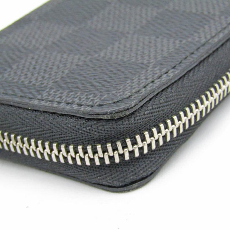 LOUIS VUITTON Damier Graphite Zippy Coin Purse N63076 Men's Damier Graphite Coin Purse/coin Case Damier Graphite - Logoexplore - Image 4