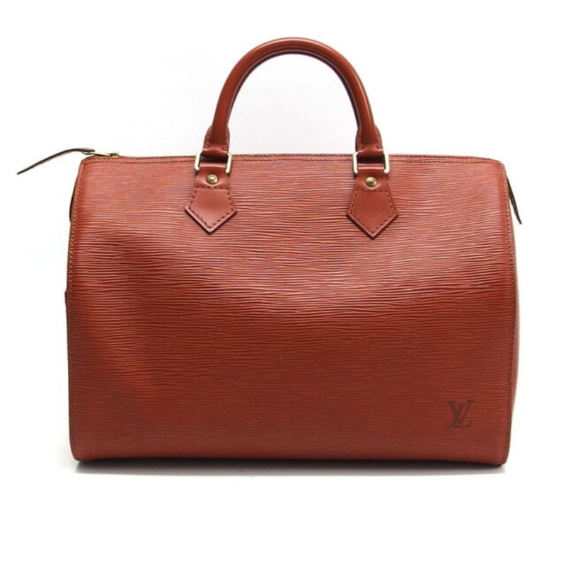 LOUIS VUITTON Epi Speedy 30 Boston Bag Kenya Brown - Logoexplore