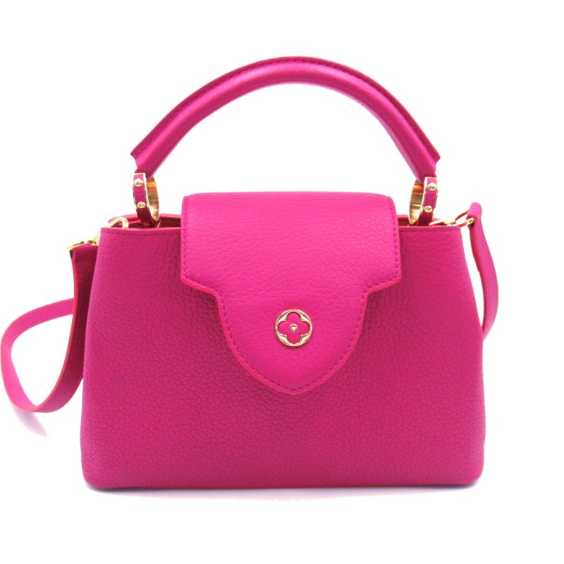 LOUIS VUITTON CapucineBB Pink Taurillon Clemence Leather leather M90294 - Logoexplore - Image 2
