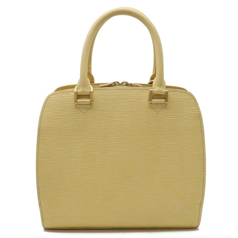 LOUIS VUITTON Epi Pont Neuf Handbag Leather Vanilla M5205A - Logoexplore